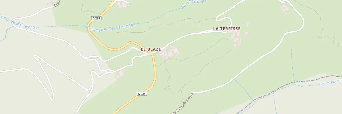 Plan du 5080 Le Blaze à Chazeaux
