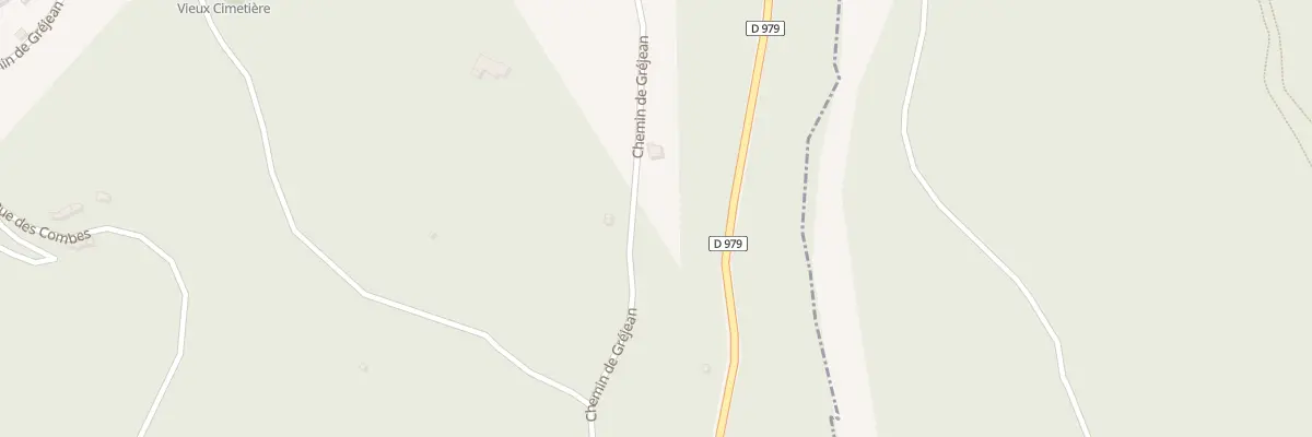 Plan du 977 Che de Gréjan à Rochegude