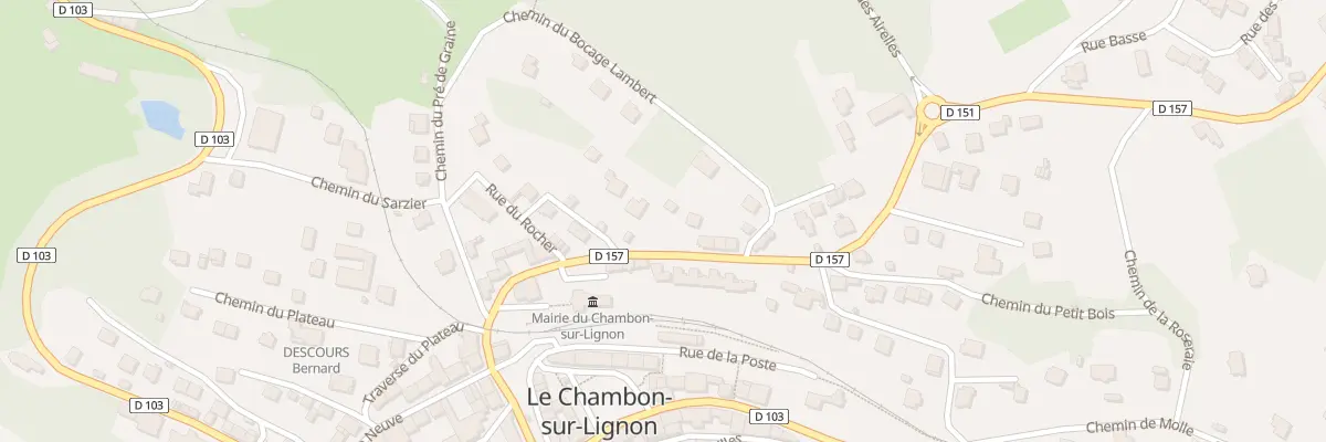 Plan du 9 Rte de Lambert au Chambon-sur-Lignon