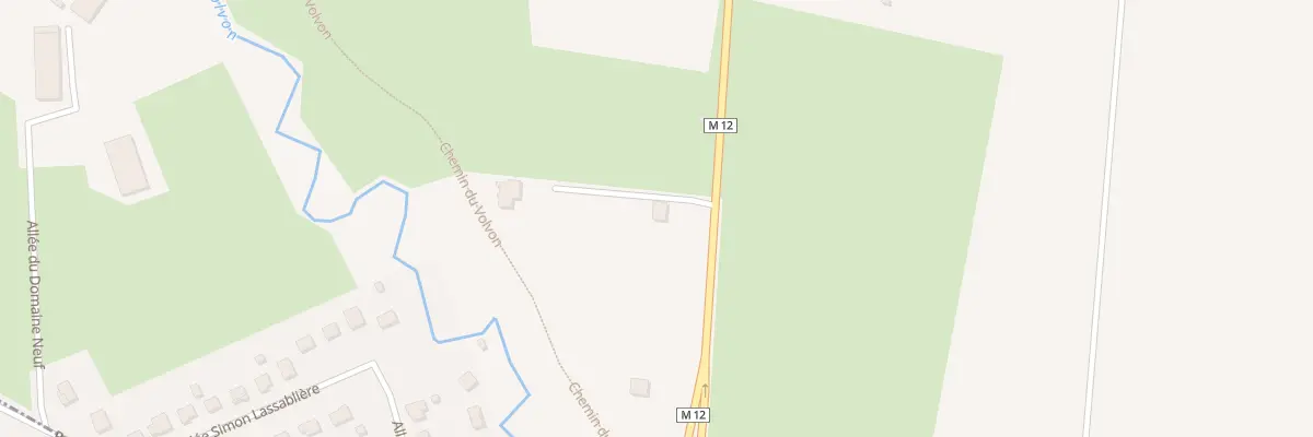 Plan du 850 Rte de la Gare à Chambœuf