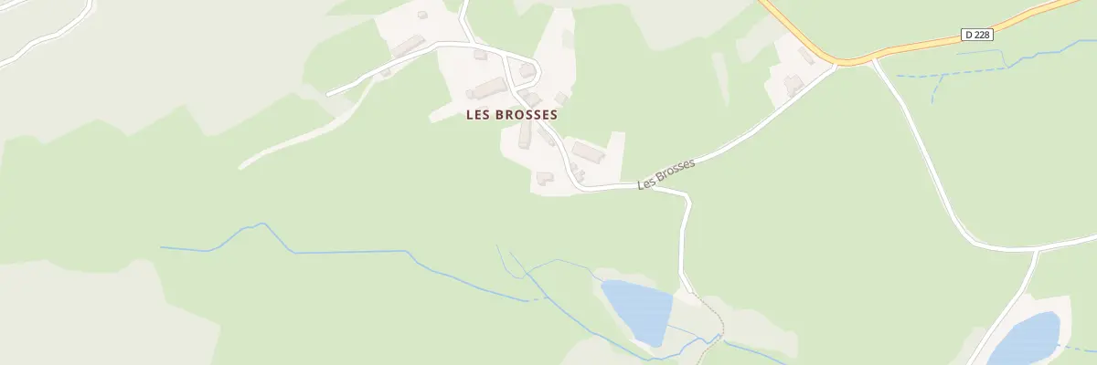 Plan du 5100 Les Brosses à Saint-Symphorien-de-Marmagne