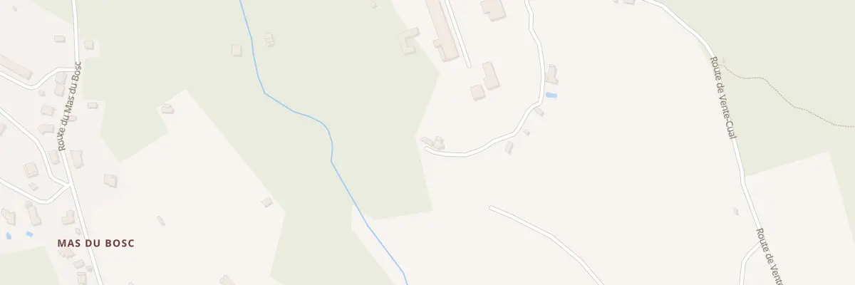Plan du 134C Rte de Vente Cual à Largentière