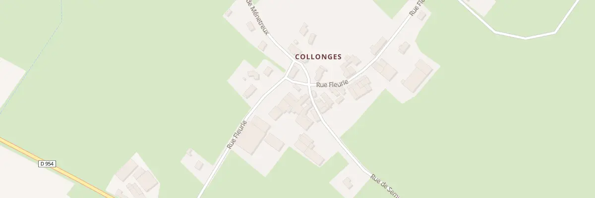 Plan du 2 Rue Fleurie à Millery