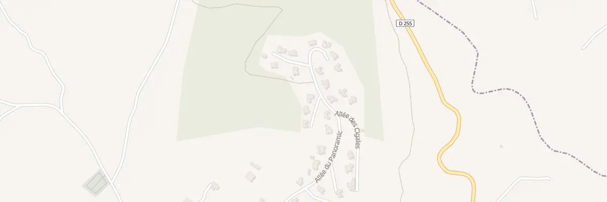 Plan du 5192 Le Deves à Bessas