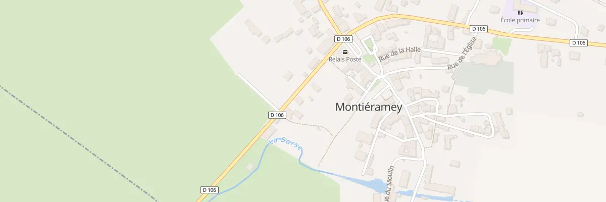 Plan du 3 Rue de la Croix de Fer à Montiéramey