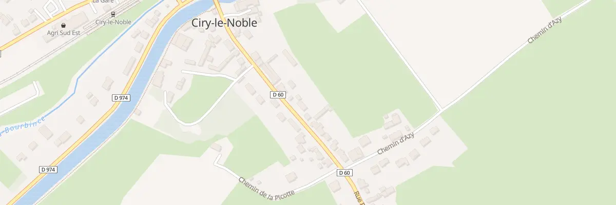 Plan du 9 Rue Philippe Martin à Ciry-le-Noble