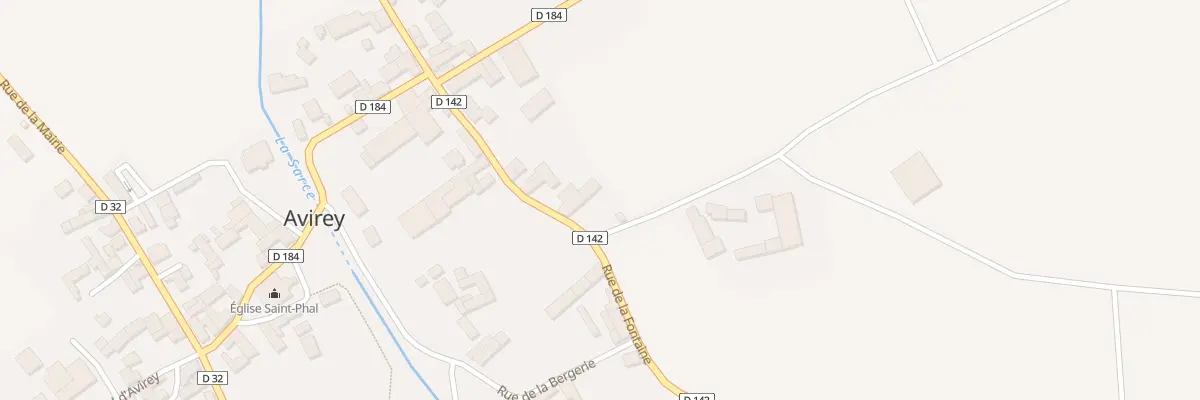 Plan du 1 Rue du Pigeonnier à Avirey-Lingey