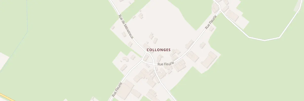 Plan du 2 Rue de Ménétreux à Millery