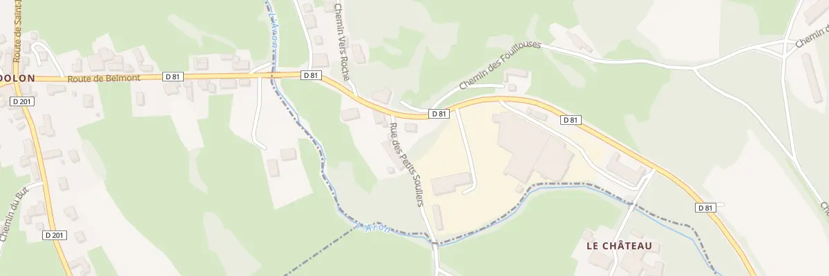 Plan du 5210 Cadollon à Saint-Igny-de-Roche