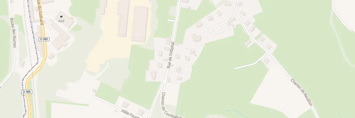 Plan du 49 Rue de l’Hôpital à La Clayette