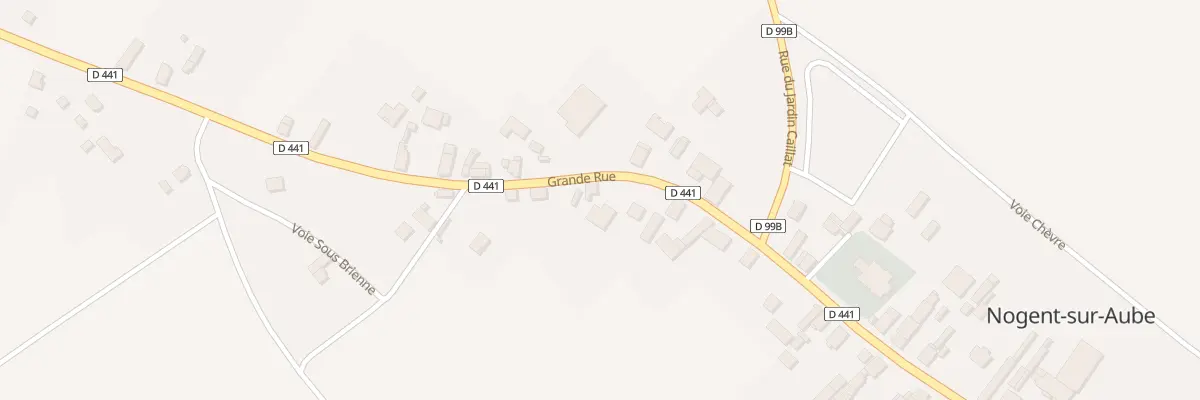 Plan du 24 Gr Grande Rue à Nogent-sur-Aube