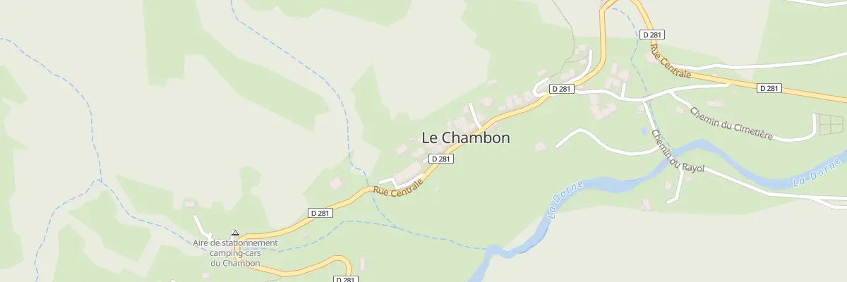Plan du 80 Che du Vieux Cimetierre au Chambon