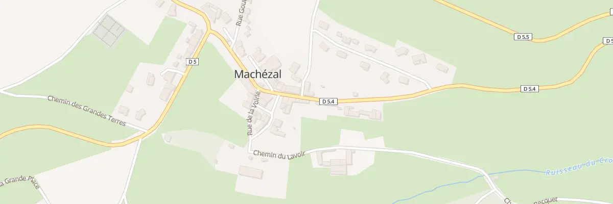Plan du 80 Mte de la Charpenay à Machézal