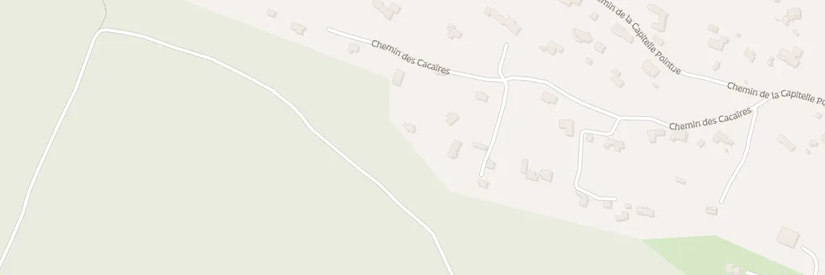 Plan du 9001 Che des Cacaires à Nîmes