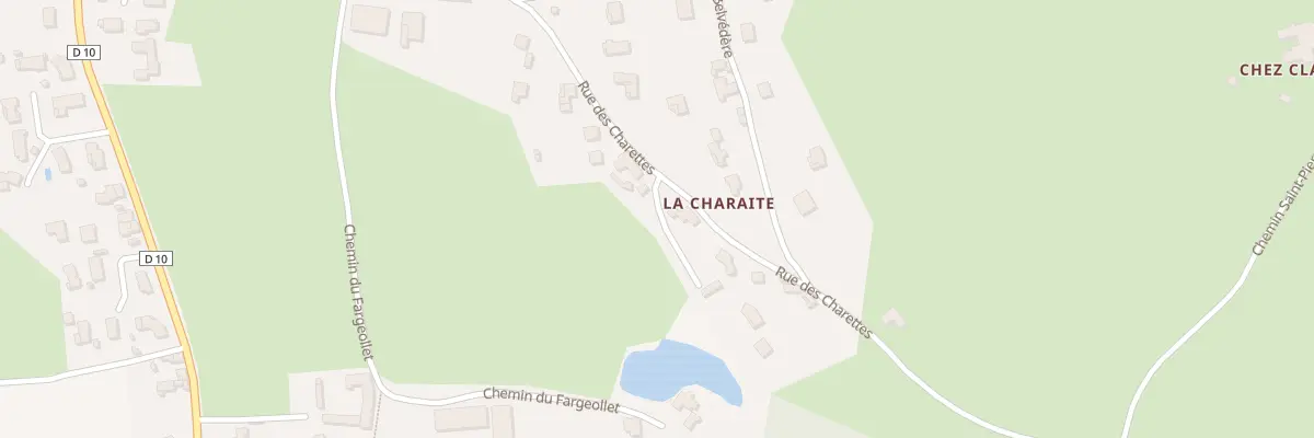 Plan du 510 Rue des Charettes à Bellegarde-en-Forez