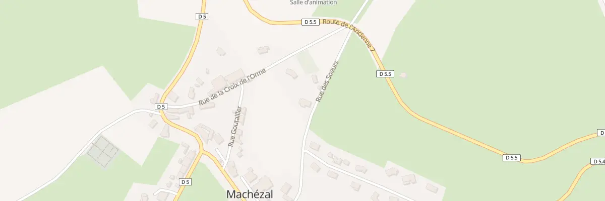 Plan du 165 Rue des Soeurs à Machézal