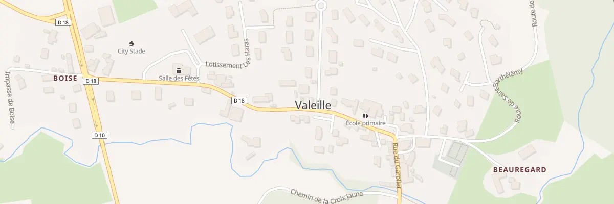 Plan du 150 Rue de la Mairie à Valeille