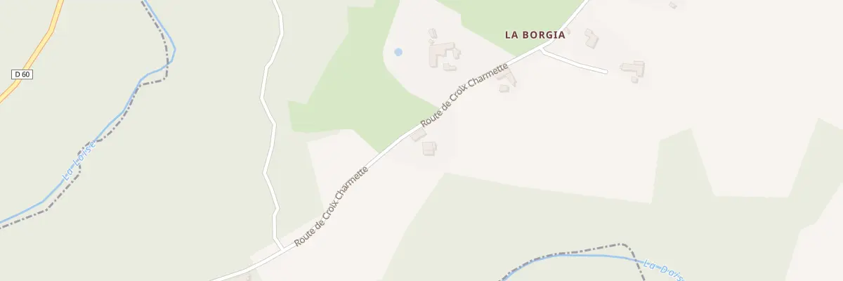 Plan du 5089 La Borgia à Jas