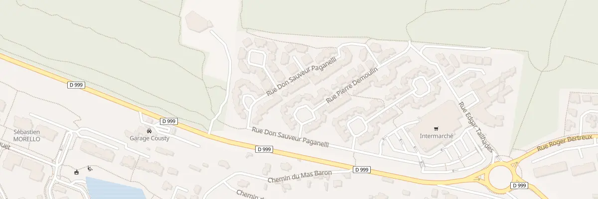 Plan du 19 Rue Pierre Demoulin à Nîmes