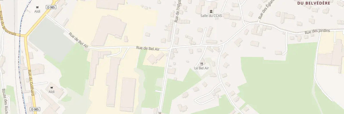 Plan du 41 Rue de l’Hôpital à La Clayette