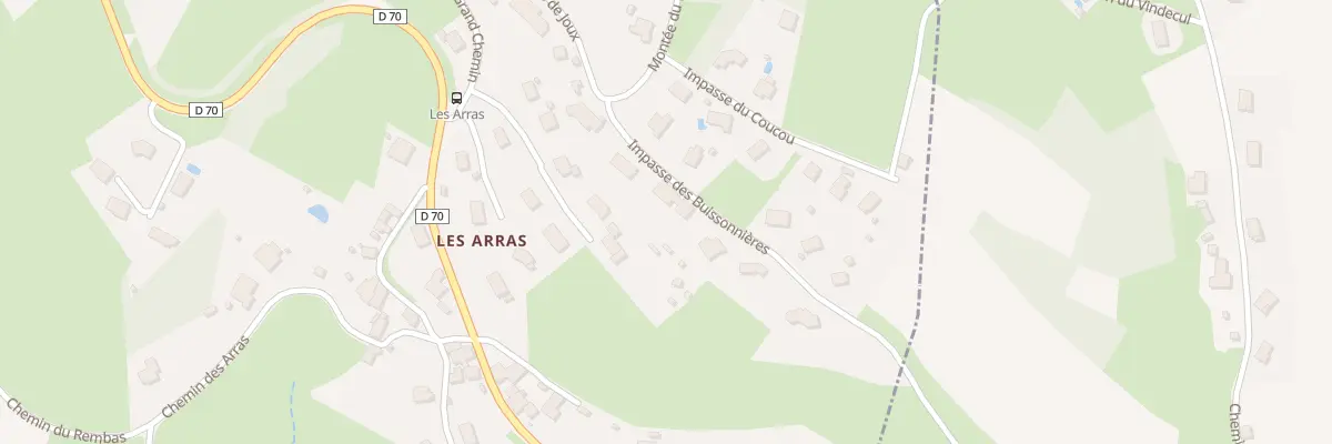 Plan du 72 Imp des Buissonnieres à Sevelinges