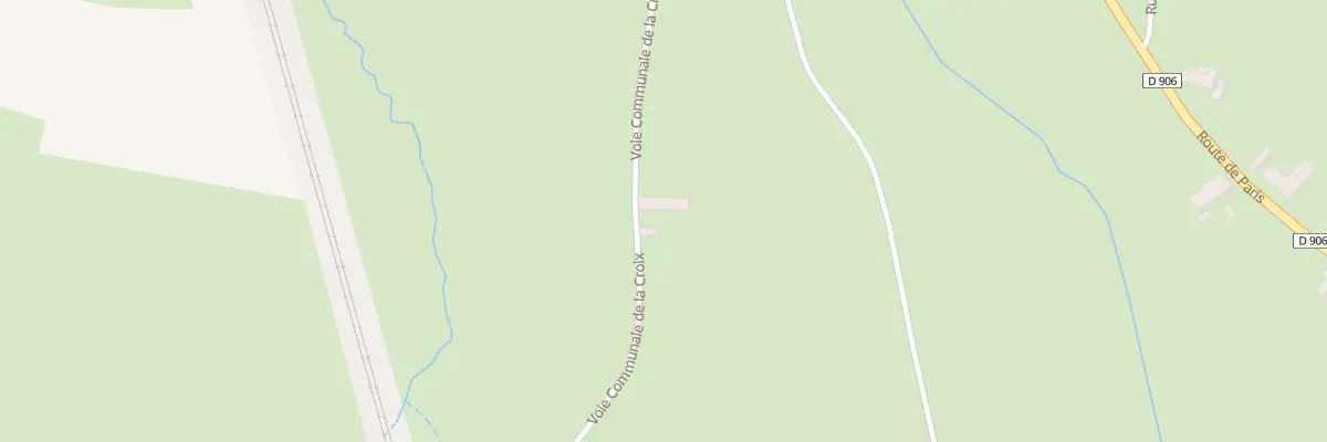 Plan du 3 Vc de la Croix à Liernais