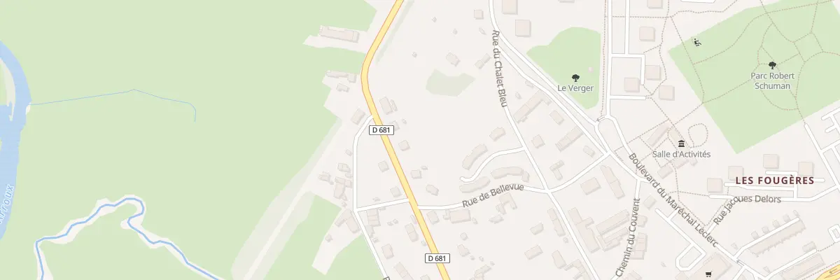 Plan du 36 Rte d’Arnay à Saint-Léger-sous-Beuvray