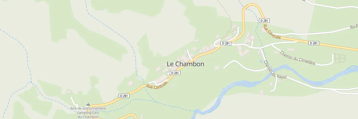 Plan du 15 Che du Vieux Cimetierre au Chambon