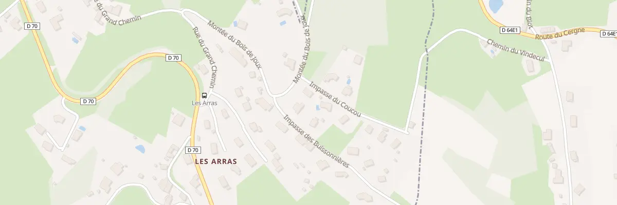 Plan du 262 Mte du Bois de Joux à Sevelinges
