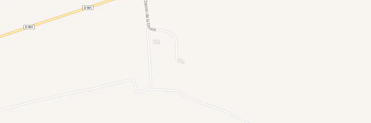 Plan du 250 Che de la Douce à Barjac