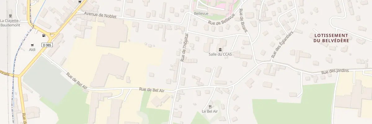Plan du 29A Rue de l’Hôpital à La Clayette