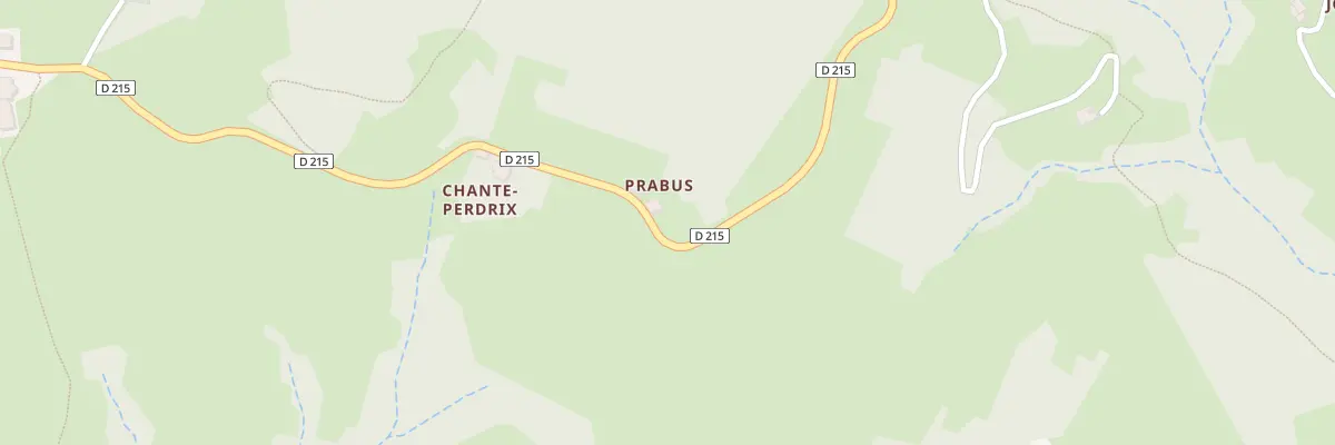 Plan du 5007 Prabus à Saint-Andéol-de-Fourchades