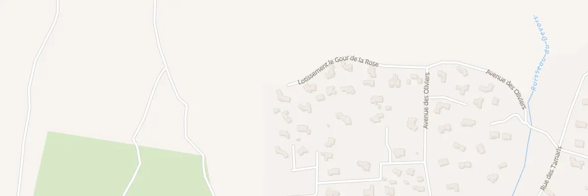 Plan du 27 Che du Gourg de la Rose à Garrigues-Sainte-Eulalie