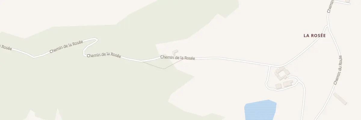 Plan du 466 Che de la Rosée à Salvizinet