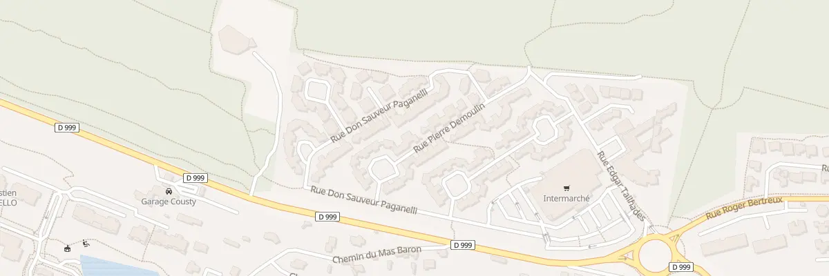 Plan du 33 Rue Pierre Demoulin à Nîmes