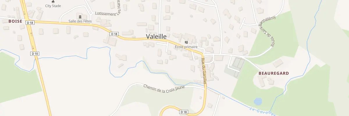 Plan du 3 Pl Place Marcel Michel à Valeille