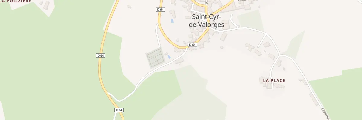 Plan du 29 Che de la Ravia à Saint-Cyr-de-Valorges