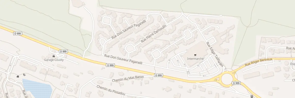Plan du 13 Rue du Docteur Paradis à Nîmes