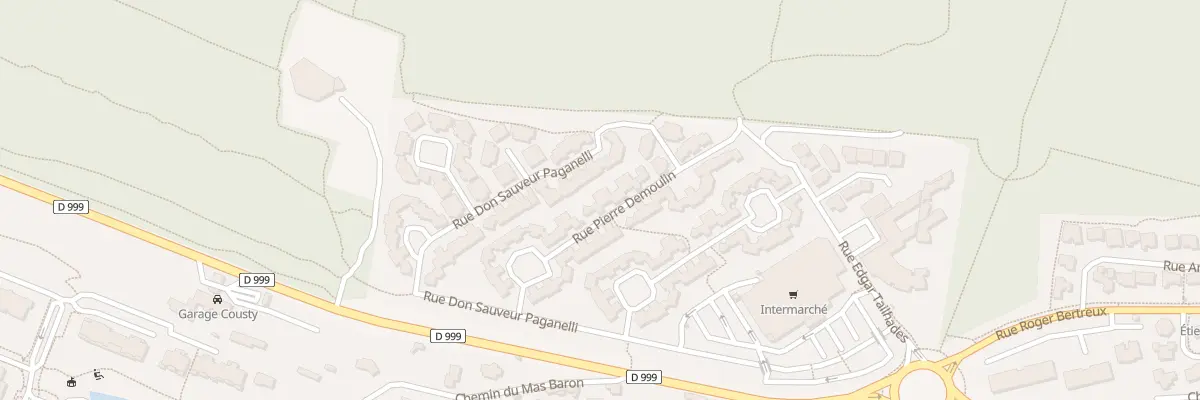 Plan du 39 Rue Pierre Demoulin à Nîmes