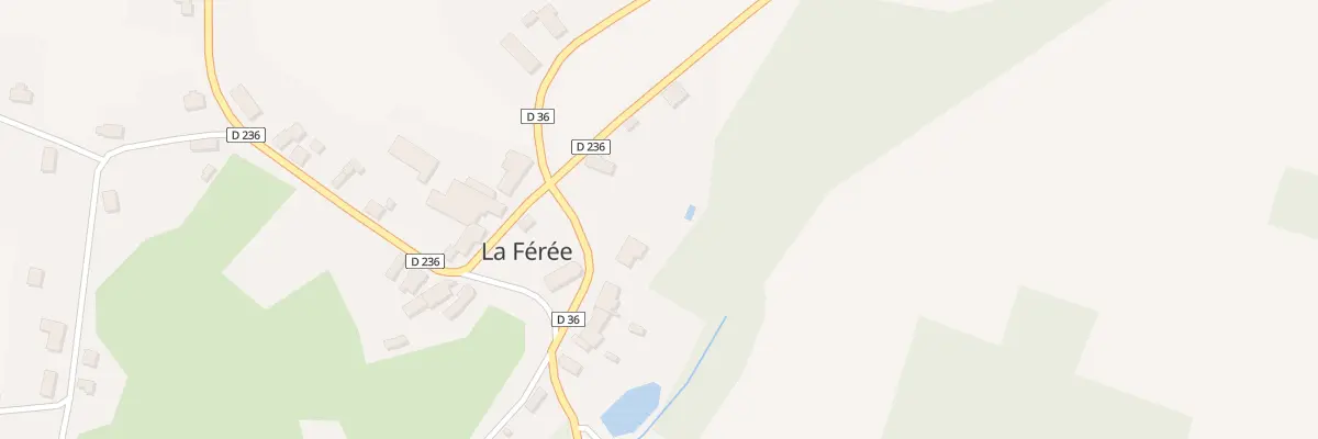 Plan du 3 Rue de la Forge à La Férée