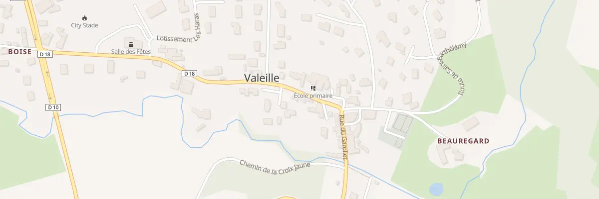 Plan du 97 Rue de la Mairie à Valeille