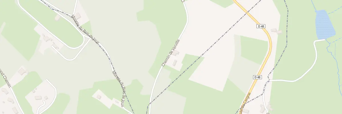 Plan du 975 Che de Verville à Sevelinges