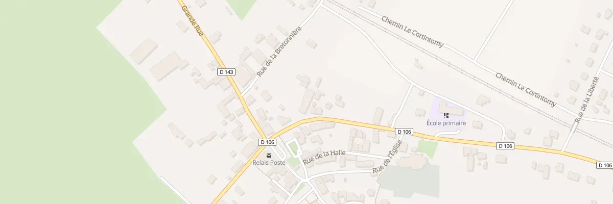 Plan du 3 Rue du Sable Vert à Montiéramey