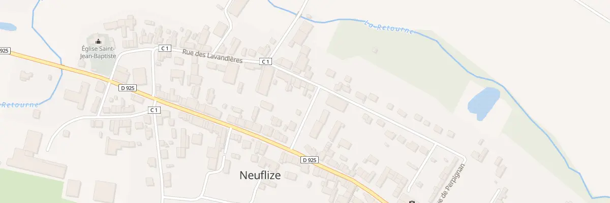 Plan du 15 Rue des Lavandieres à Neuflize