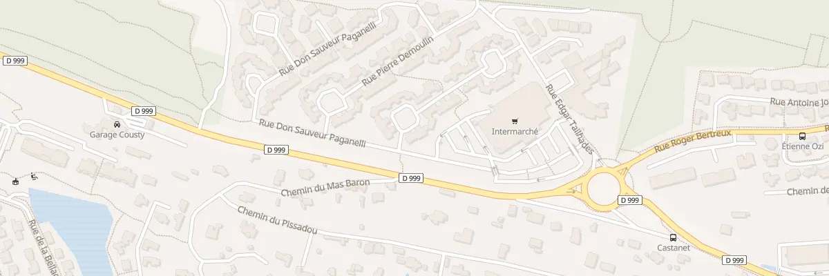 Plan du 4 Rue du Docteur Paradis à Nîmes