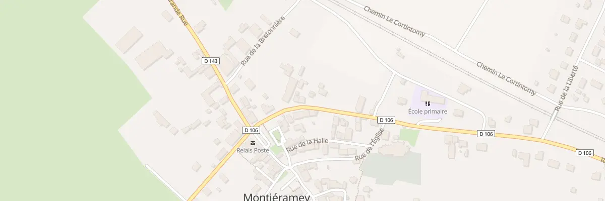 Plan du 7 Rue du Sable Vert à Montiéramey