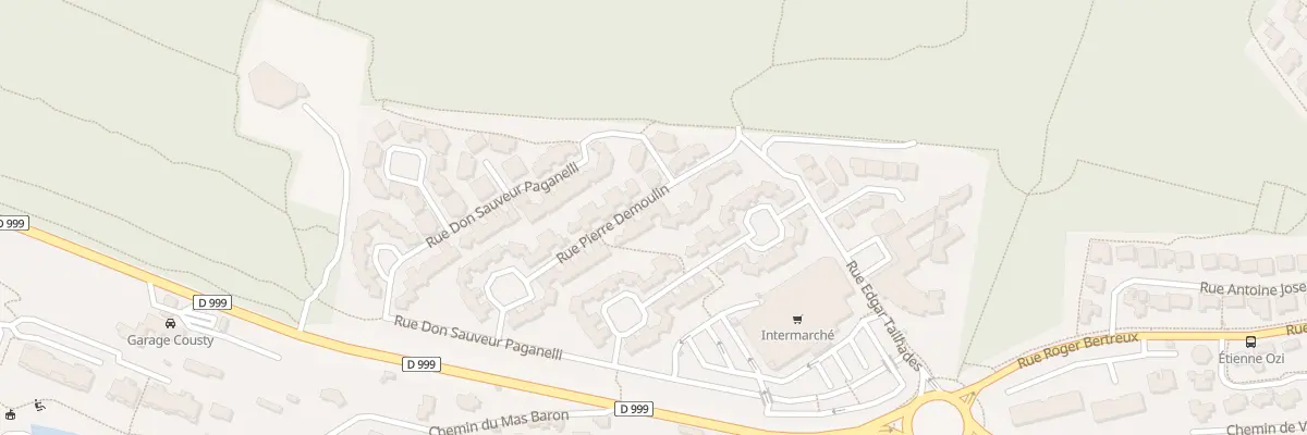 Plan du 38 Rue Pierre Demoulin à Nîmes