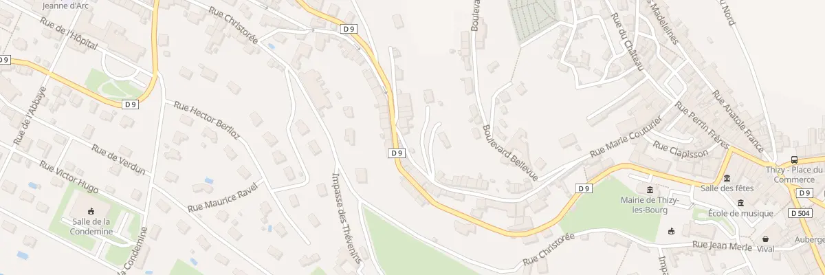 Plan du 46B Rue Marie Couturier à Thizy-les-Bourgs