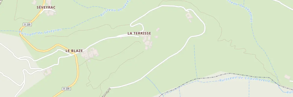 Plan du 5065 La Terrisse à Chazeaux