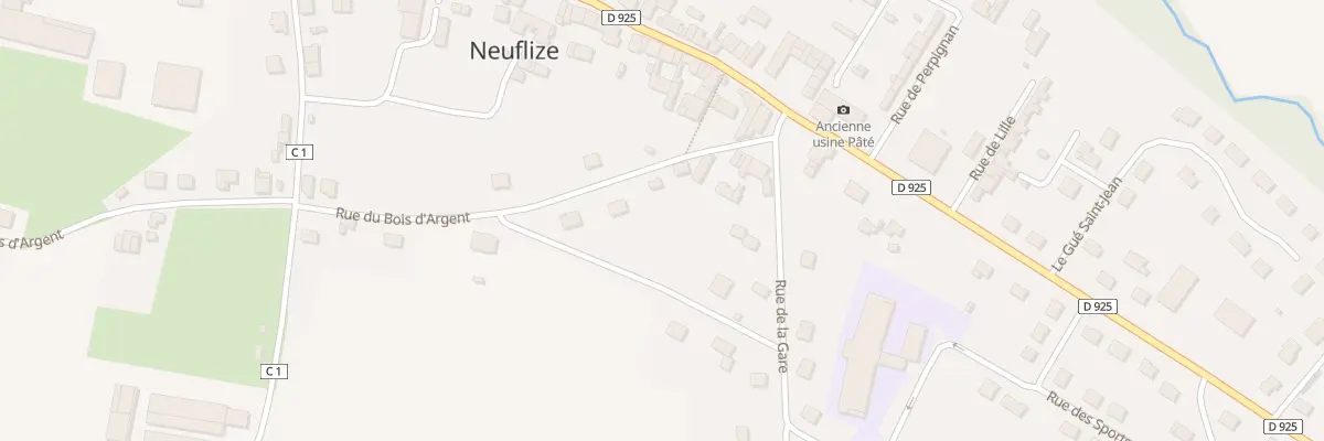 Plan du 7 Rue du Bois d’Argent à Neuflize
